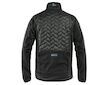 Bunda CXS LEONIS pánská černá s HV modro/červenými doplňky vel. 3XL