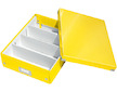 Organizační krabice Click-N-Store žlutá A4