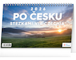  Stolní kalendář Po Česku stezkami Via Czechia 2026 23,1x14,5cm