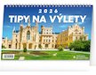  Stolní kalendář Tipy na výlety 2026 23,1x14,5cm