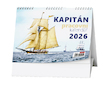 Stolní kalendáře pracovní Kapitán 2026