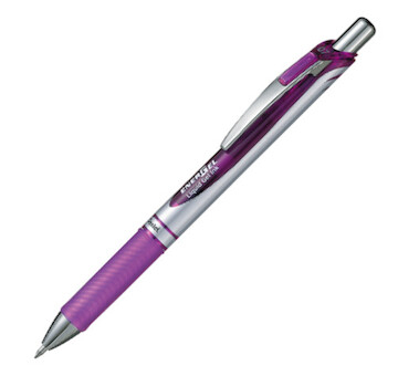 Gelové pero EnerGel BL77 fialové 0,7mm