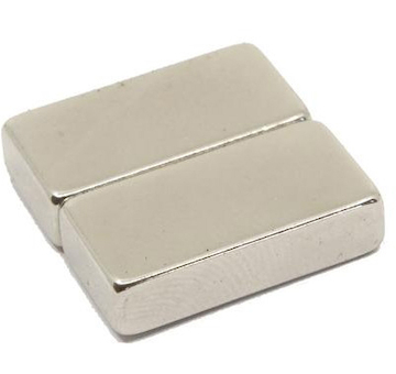 Magnety super silné kvádr 2ks 20x10x5mm