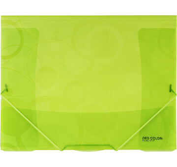 Mapa tříklopá NEO COLORI zelená