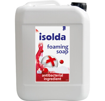 Mýdlo s antibakteriální přísadou Isolda pěnové 5 L