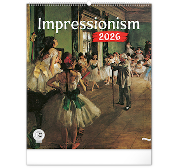  Nástěnný kalendář Impresionismus 2026 48x56cm