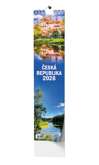 Nástěnný kalendář Kravata Česká republika 2026
