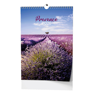 Nástěnný kalendář Provence A3 2026