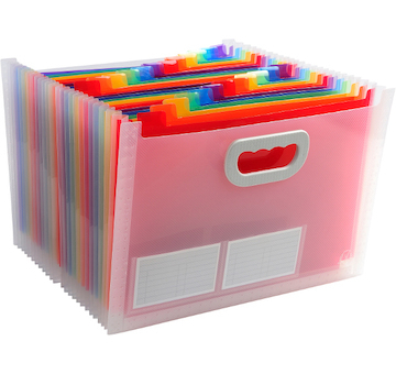 Organizér na dokumenty Crystal