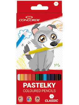 Pastelky Concorde Classic 12 barev
