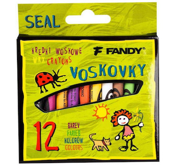 Pastelky voskové Seal 12ks