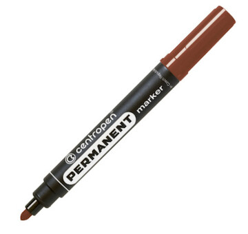 Popisovač 8566 Permanent hnědý
