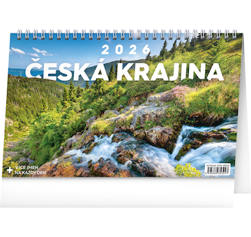  Stolní kalendář Česká krajina 2026 23,1x14,5cm