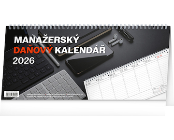  Stolní kalendář Manažerský daňový 2026 33x14,5cm