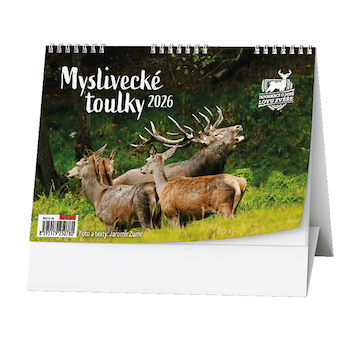 Stolní kalendář týdenní Myslivecké toulky 2026