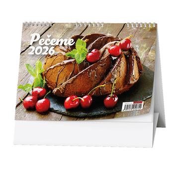 Stolní kalendář týdenní Pečeme! 2026