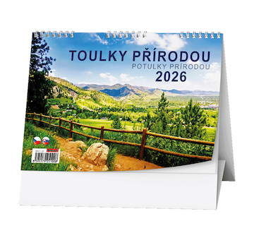 Stolní kalendář týdenní Toulky přírodou 2026