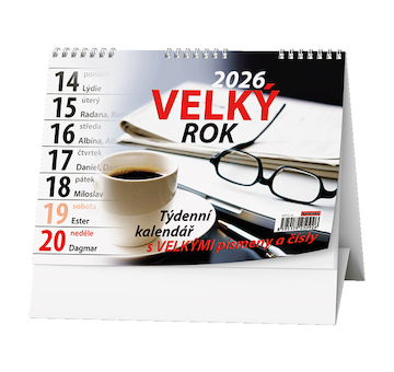 Stolní kalendář týdenní Velký rok 2026