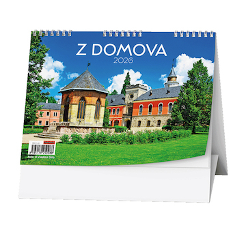 Stolní kalendář týdenní Z domova 2026