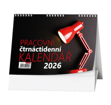 Stolní kalendáře pracovní Pracovní kalendář Čtrnáctidenní 2026