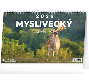  Stolní Myslivecký kalendář 2026 23,1x14,5cm