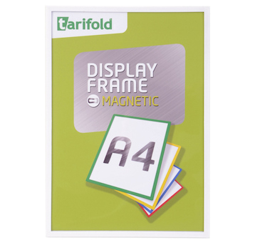 Tarifold Display Frames magnetický A4 bílý