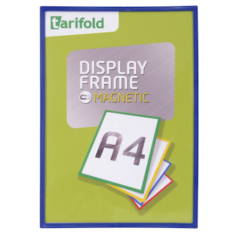 Tarifold Display Frames magnetický A4 modrý