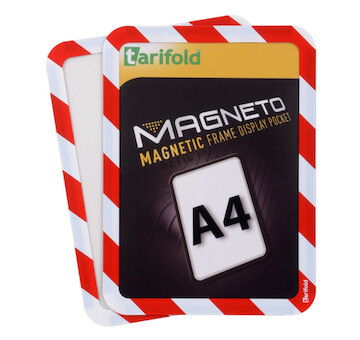 Tarifold Magneto A4 bezpečnostní magnetická červeno-bílá