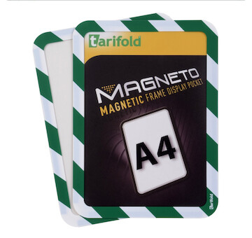 Tarifold Magneto A4 bezpečnostní magnetická zeleno-bílá