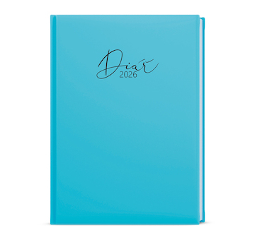 Týdenní diář Prokop Lamino Pastel B6 modrý