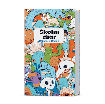 Týdenní diář školní Kamil lamino Monstra