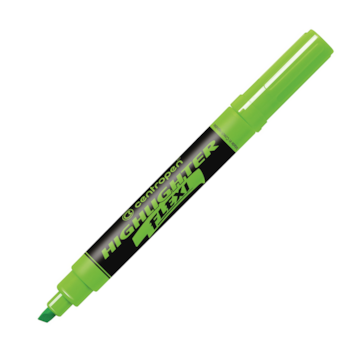 Zvýrazňovač 8542 Flexi zelený
