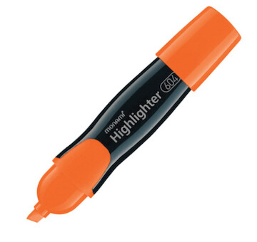 Zvýrazňovač Monami 604 oranžový