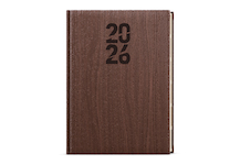 Denní diář Ctirad s výsekem Wood A5 hnědý