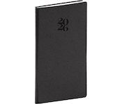  Kapesní diář Essenza 2026 káva 9x15,5cm