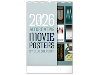 Nástěnný kalendář Alternative Movie Posters 2026 33x46cm