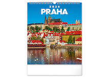  Nástěnný kalendář Praha 2026 30x34cm