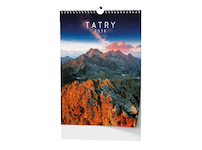 Nástěnný kalendář Tatry A3 2026