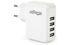 Síťová USB nabíječka 5V 4xUSB