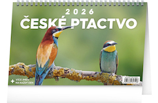  Stolní kalendář České ptactvo 2026 23,1x14,5cm