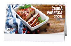 Stolní kalendář čtrnáctidenní Česká vařečka 2026