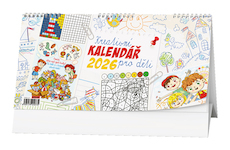 Stolní kalendář čtrnáctidenní Kreativní kalendář pro děti 2026