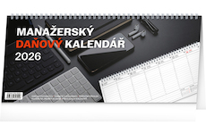  Stolní kalendář Manažerský daňový 2026 33x14,5cm