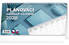  Stolní kalendář Plánovací CZ/SK 2026 25x12,5cm