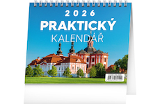 Stolní kalendář Praktický kalendář s citáty 2026 16,5x13cm