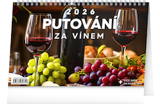  Stolní kalendář Putování za vínem 2026 23,1x14,5cm