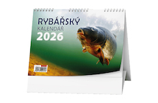 Stolní kalendář týdenní Rybářský kalendář 2026