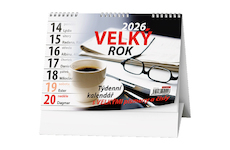 Stolní kalendář týdenní Velký rok 2026