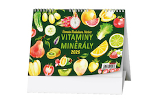 Stolní kalendář týdenní Vitamíny a minerály Renaty Raduševy Herber 2026