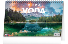  Stolní kalendář Voda CZ/SK 2026 23,1x14,5cm